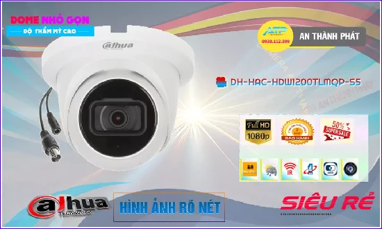 Lắp đặt camera tân phú DH-HAC-HDW1200TLMQP-S5 sắc nét Dahua