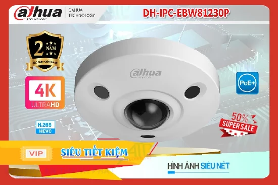 Lắp đặt camera tân phú DH-IPC-EBW81230P sắc nét Dahua