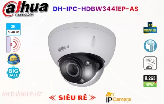 Lắp đặt camera tân phú DH-IPC-HDBW3441EP-AS Giá rẻ  Dahua ❇ 