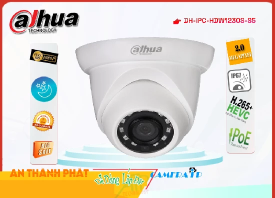 Lắp đặt camera tân phú DH-IPC-HDW1230S-S5  Dahua Công Nghệ Mới