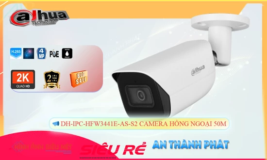 Lắp đặt camera tân phú DH-IPC-HFW3441E-AS-S2 Camera An Ninh Thiết kế Đẹp
