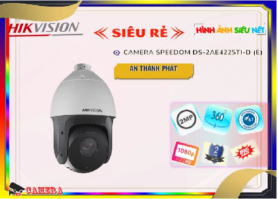 Lắp đặt camera tân phú DS-2AE4225TI-D(E) Camera Giá rẻ  Hikvision