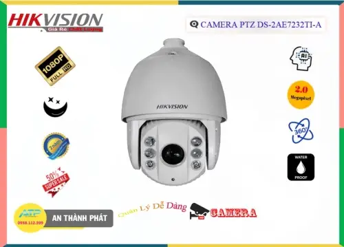 Lắp đặt camera tân phú ➠  DS-2AE7232TI-A sắc nét Hikvision