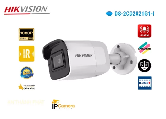 Lắp đặt camera tân phú ➠  DS-2CD2021G1-I sắc nét Hikvision