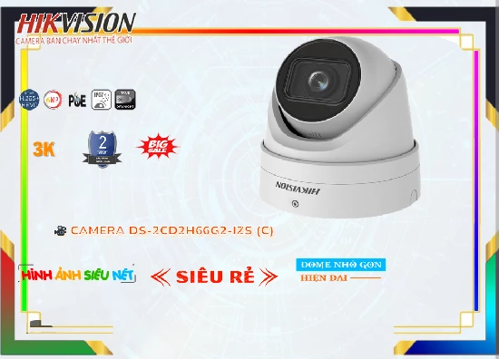 Lắp đặt camera tân phú DS-2CD2H66G2-IZS(C) Camera An Ninh Công Nghệ Mới
