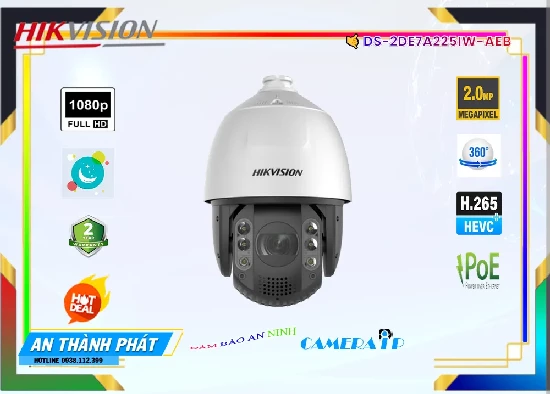 Lắp đặt camera tân phú DS-2DE7A225IW-AEB Camera  Hikvision Chất Lượng