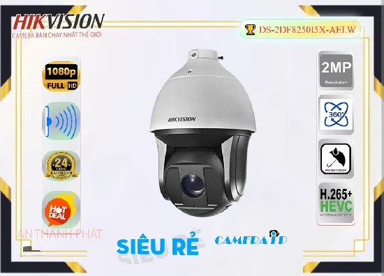 Lắp đặt camera tân phú DS-2DF8250I5X-AELW  Hikvision Thiết kế Đẹp ✅