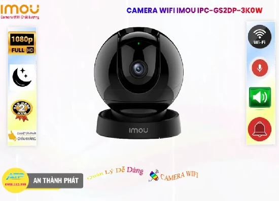 Lắp đặt camera tân phú Camera  Wifi Imou IPC-GS2DP-3K0W Giá rẻ
