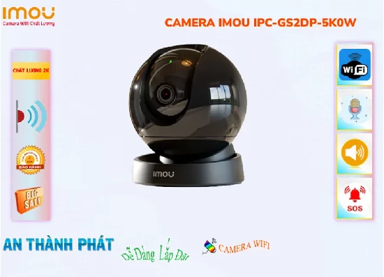 Lắp đặt camera tân phú Camera An Ninh  Wifi Imou IPC-GS2DP-5K0W Hình Ảnh Đẹp