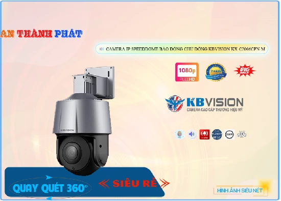 Lắp đặt camera tân phú Camera KX-C2006CPN-M  KBvision Thiết kế Đẹp