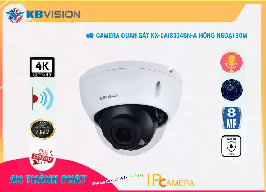 Lắp đặt camera tân phú KX-CAi8004SN-A Camera  KBvision Thiết kế Đẹp