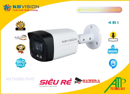 Lắp đặt camera tân phú Camera KX-CF2203L  KBvision Công Nghệ Mới