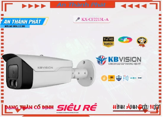 Lắp đặt camera tân phú KX-CF2213L-A Camera Chất Lượng  KBvision ❇ 