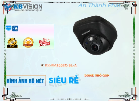 Lắp đặt camera tân phú KX-FM2002C-SL-A Camera KBvision Sắc Nét