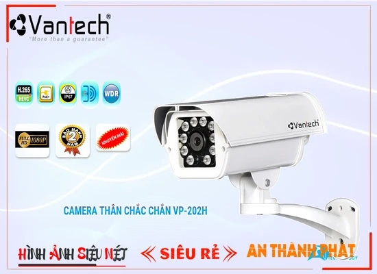 Lắp đặt camera tân phú ✲  Camera VanTech IP POEVP-202H