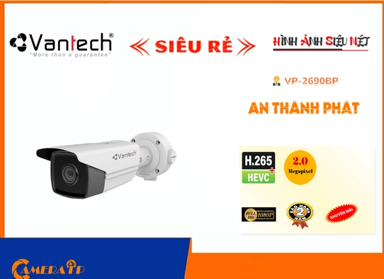 Lắp đặt camera tân phú VanTech VP-2690BP Giá tốt ✲ 