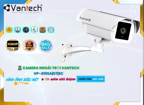 Lắp đặt camera tân phú ✲  Camera VanTech HD Anlog VP-410SA|ST|SC