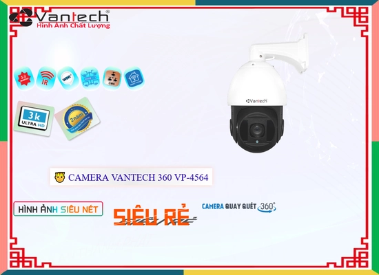 Lắp đặt camera tân phú VP-4564 Camera HD IP VanTech