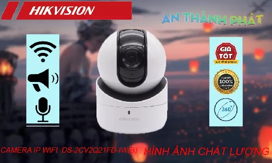 Lắp đặt camera tân phú DS-2CV2Q21FD-IW(B)  Hikvision Hình Ảnh Đẹp