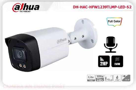 Lắp đặt camera tân phú Camera giám sát dahua DH HAC HFW1239TLMP LED S2