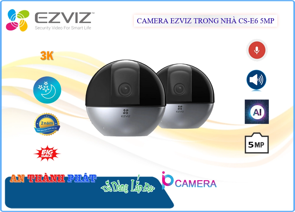 Camera CS-E6 5MP Wifi,Chất Lượng CS-E6 5MP,CS-E6 5MP Công Nghệ Mới, IP Wifi CS-E6 5MP Bán Giá Rẻ,CS E6 5MP,CS-E6 5MP