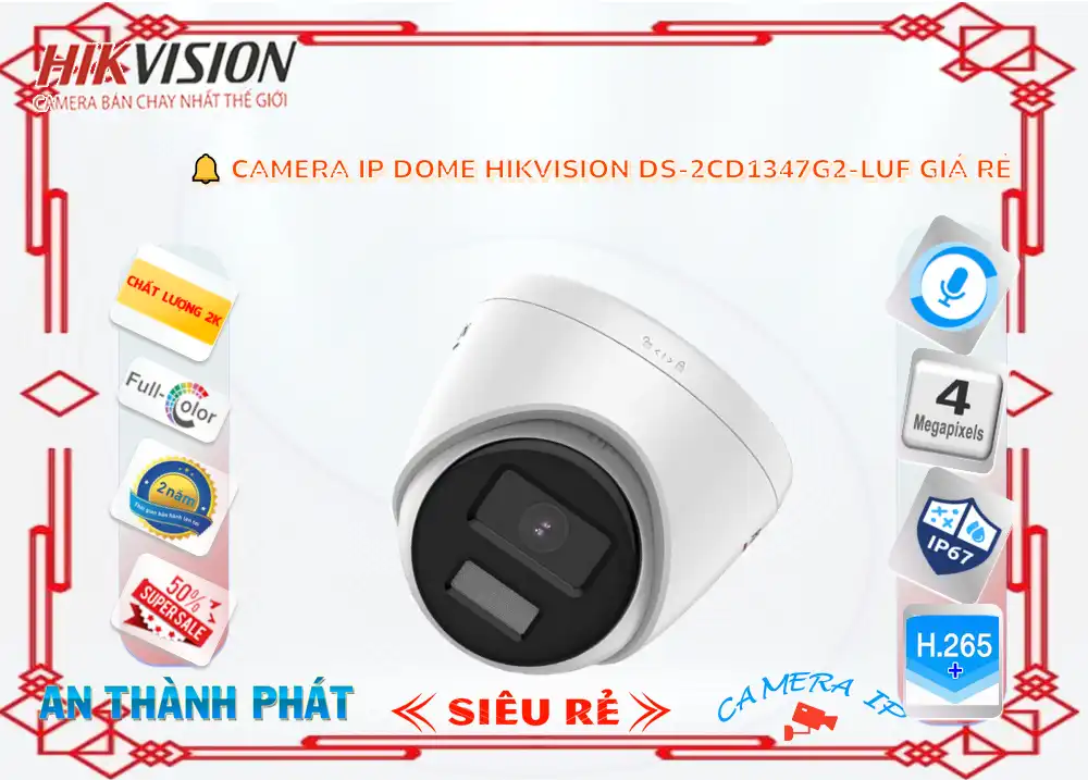 Camera Hikvision DS-2CD1347G2-LUF Hình Ảnh Đẹp,DS 2CD1347G2 LUF,Giá Bán DS-2CD1347G2-LUF,DS-2CD1347G2-LUF Giá Khuyến