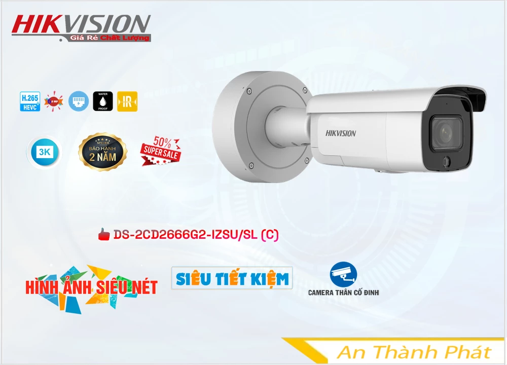 Camera Hikvision DS-2CD2666G2-IZSU/SL(C),DS-2CD2666G2-IZSU/SL(C) Giá rẻ,DS-2CD2666G2-IZSU/SL(C) Giá Thấp Nhất,Chất