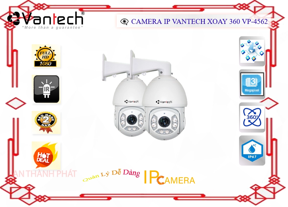 Camera VanTech Chất Lượng VP-4562,thông số VP-4562, HD Anlog VP-4562 Giá rẻ,VP 4562,Chất Lượng VP-4562,Giá