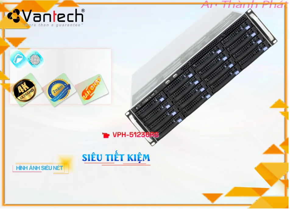 Đầu Ghi Hình VanTech VPH-51236RS,Giá VPH-51236RS,VPH-51236RS Giá Khuyến Mãi,bán VPH-51236RS,VPH-51236RS Công Nghệ