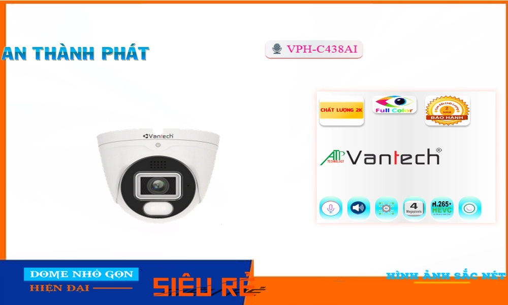 Camera VPH-C438AI Vantech 0Mp,thông số VPH-C438AI, HD IP VPH-C438AI Giá rẻ,VPH C438AI,Chất Lượng VPH-C438AI,Giá