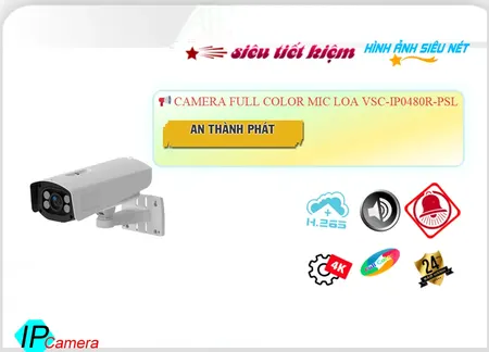 Camera Visioncop VSC-IP0480R-PSL,thông số VSC-IP0480R-PSL, Ip POE sắc nét VSC-IP0480R-PSL Giá rẻ,VSC IP0480R PSL,Chất
