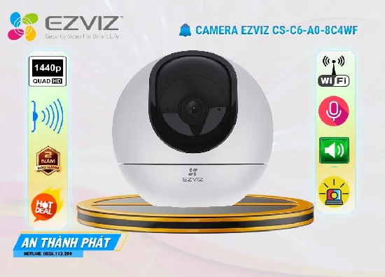 giới thiệu camera wifi Ezviz CS-C6-A0-8C4WF