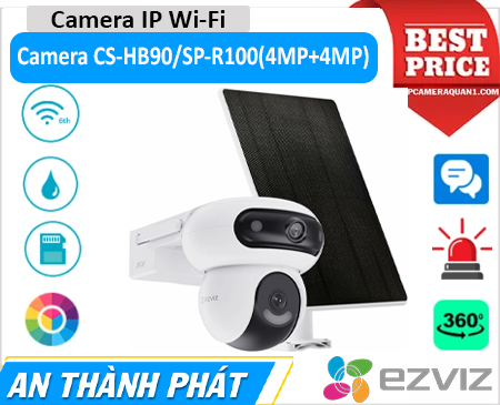 Camera Ezviz CS-HB90/SP-R100(4MP+4MP), Camera hai ống kính CS-HB90/SP-R100(4MP+4MP), Camera CS-HB90/SP-R100(8MP), Ezviz CS-HB90/SP-R100(4MP+4MP), Ezviz CS-HB90/SP-R100(4MP+4MP) 