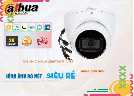 Lắp đặt camera tân phú Camera  Dahua Chức Năng Cao Cấp DH-HAC-HDW1500TLQP-A-S2