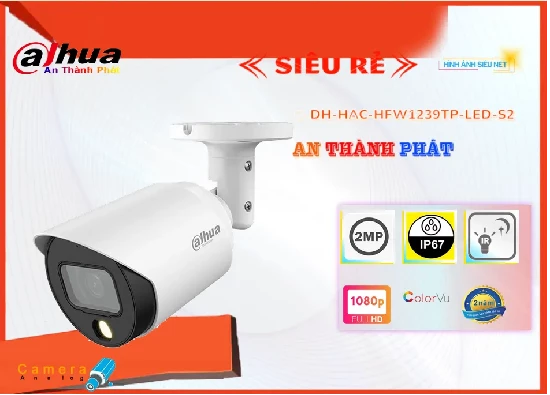 Lắp đặt camera tân phú DH-HAC-HFW1239TP-LED-S2 Camera An Ninh Dahua