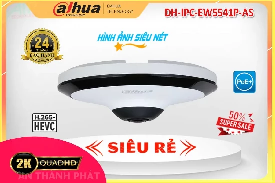 Lắp đặt camera tân phú Camera DH-IPC-EW5541P-AS Dahua