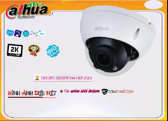 Lắp đặt camera tân phú Camera  Dahua Giá rẻ DH-IPC-HDBW3441RP-ZAS