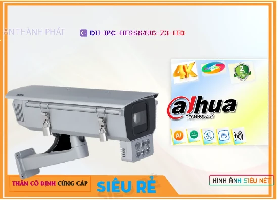 Lắp đặt camera tân phú DH-IPC-HFS8849G-Z3-LED  Dahua Chất Lượng