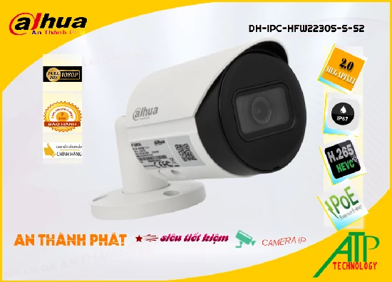 Lắp đặt camera tân phú Camera Dahua DH-IPC-HFW2230S-S-S2