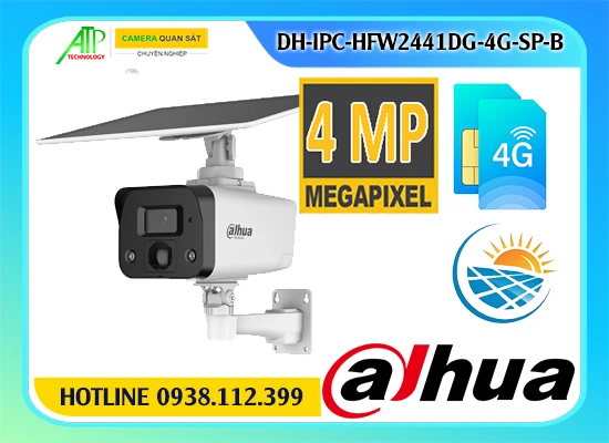 Lắp đặt camera Camera 4G Pin Mặt Trời DH-IPC-HFW2441DG-4G-SP-B
