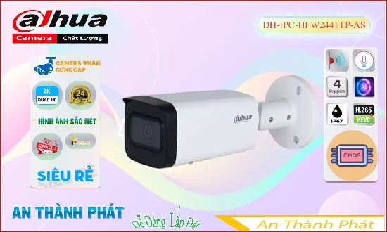 Lắp đặt camera tân phú DH-IPC-HFW2441TP-AS Camera Sắc Nét  Dahua