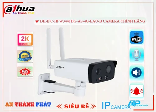 Lắp đặt camera tân phú DH-IPC-HFW3441DG-AS-4G-EAU-B Camera  Dahua
