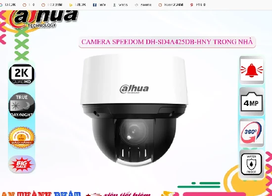 Lắp đặt camera tân phú DH-SD4A425DB-HNY Camera  Dahua Giá rẻ