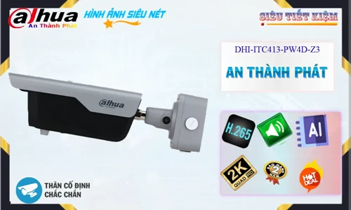 Lắp đặt camera tân phú DHI-ITC413-PW4D-IZ3 Camera An Ninh Thiết kế Đẹp