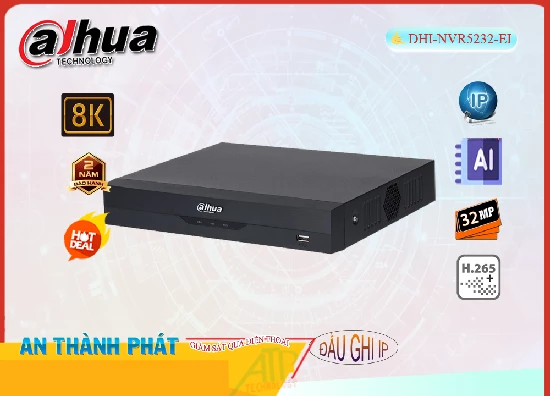 Lắp đặt camera tân phú Đầu Ghi  Dahua Giá rẻ DHI-NVR5232-EI