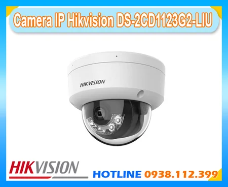 Camera IP Hikvision DS-2CD1123G2-LIU,thông số DS-2CD1123G2-LIU,DS-2CD1123G2-LIU chính hãng,DS-2CD1123G2-LIU giá rẻ,DS-2CD1123G2-LIU đèn hybrid
