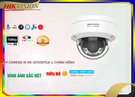 Lắp đặt camera tân phú Camera Hikvision Chất Lượng DS-2CD1127G2-L