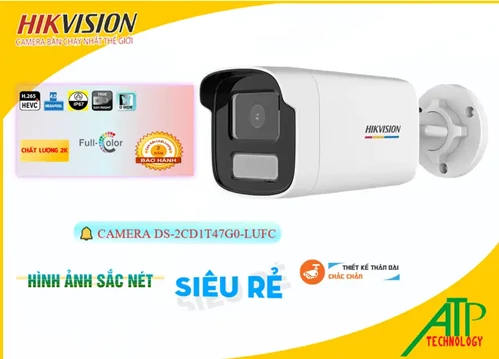 Lắp đặt camera tân phú Camera  Hikvision DS-2CD1T47G0-LUFC