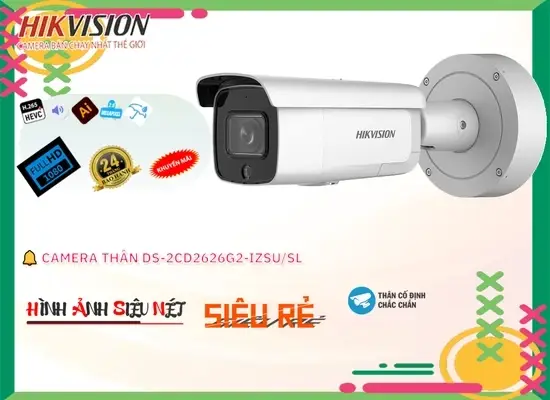 Lắp đặt camera tân phú DS-2CD2626G2-IZSU/SL Hikvision Giá tốt