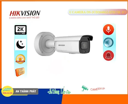Lắp đặt camera tân phú Camera An Ninh  Hikvision DS-2CD2646G2-IZSU/SL(C) Chức Năng Cao Cấp